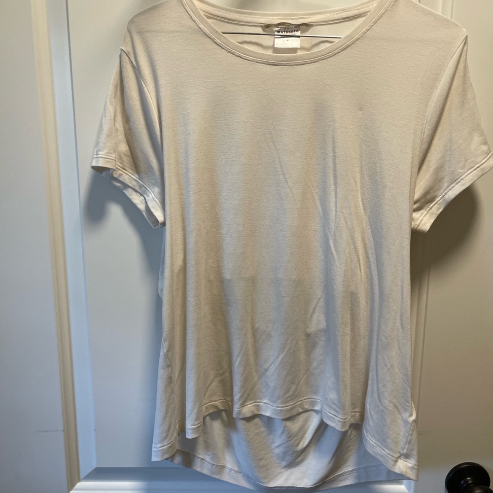 Athleta Classic Crewneck Tee - White